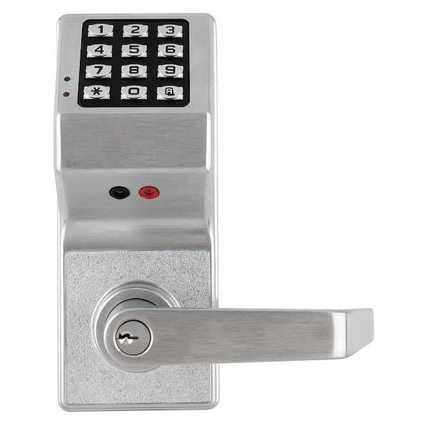 Digital Lock Satin Chrome Finish